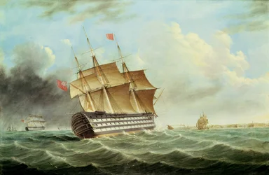 Britisches Kriegsschiff